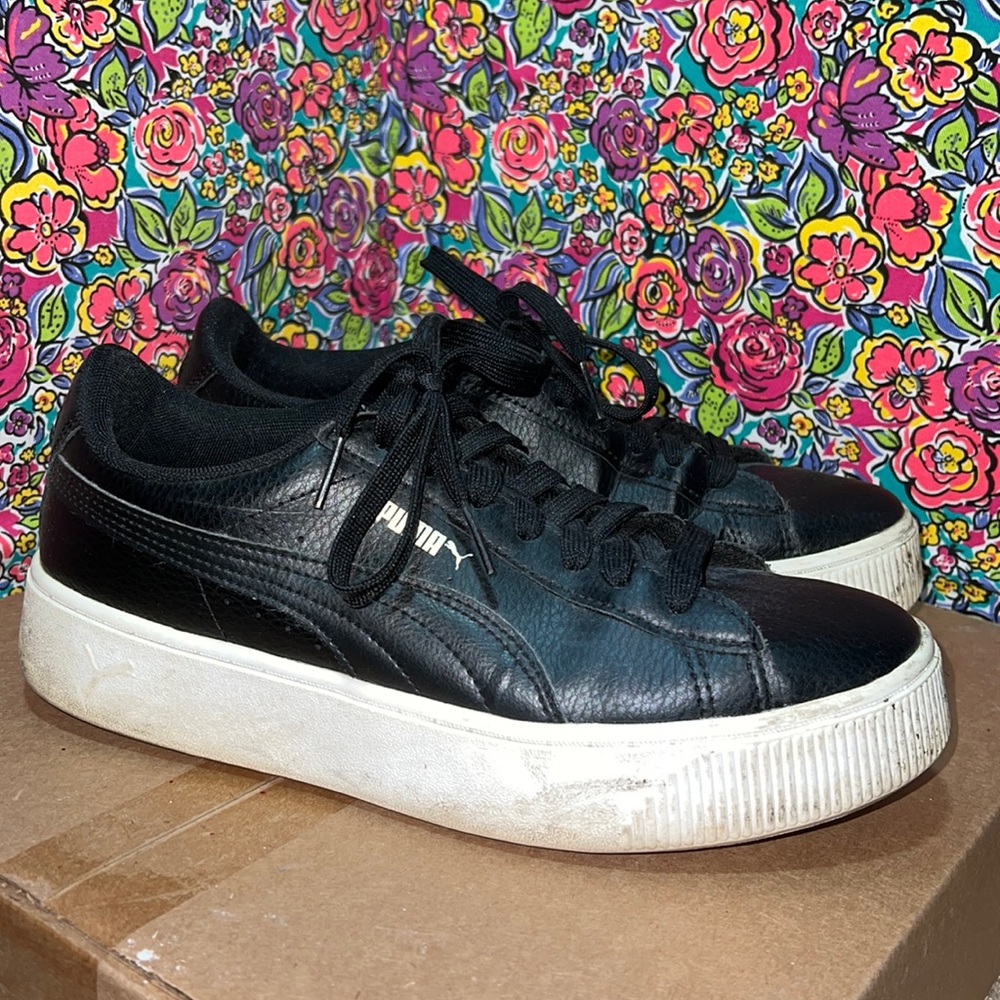 10 Puma Leather Platform